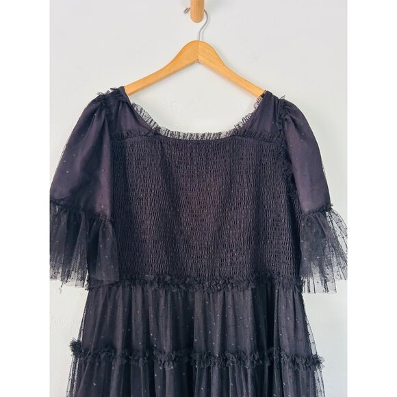 Jessakae Women's Sz 2X Black Senna Tulle Dress - Picture 7 of 14